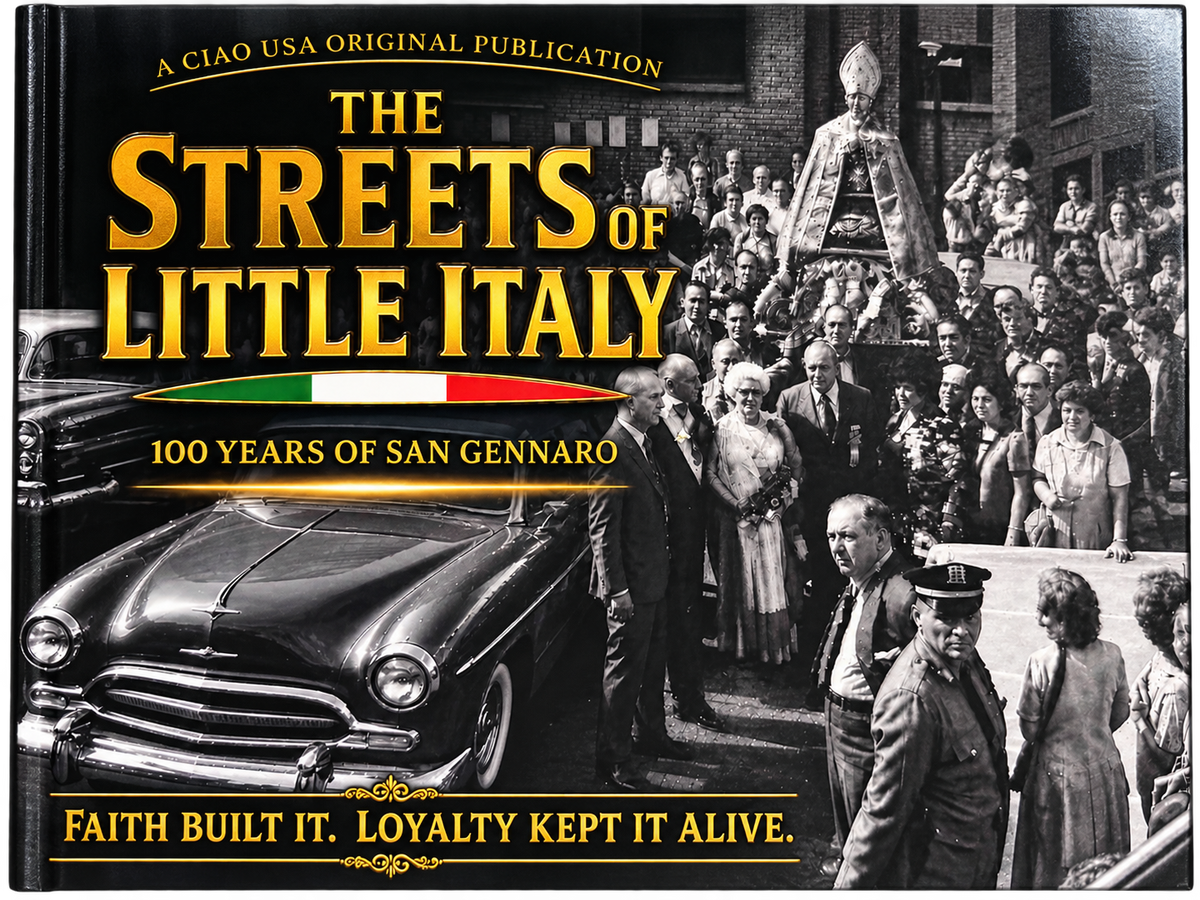 The Streets of Little Italy: 100 Years of San Gennaro — Book by Rio Vitale