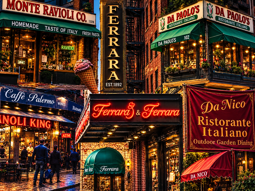 The Streets of Little Italy: 100 Years of San Gennaro — Book by Rio Vitale