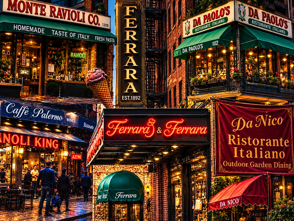 The Streets of Little Italy: 100 Years of San Gennaro — Book by Rio Vitale